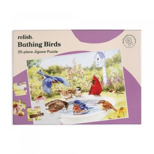Bathing Birds -  puzzle com 35 peças